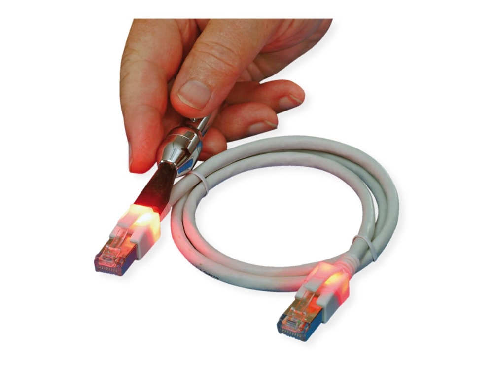 Easylan Dualboot Led - Patchkabel - Rj-45 (Han) Til Rj-45 (Han) - 2 M - S/Ftp, Pimf - Cat 6 - Ieee 802.3Bt/Ieee 802.3Af/Ieee 802.3An/Ieee 802.3At/Iee