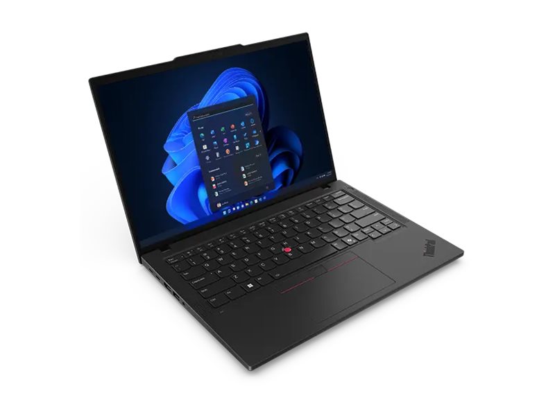 Lenovo ThinkPad T14 Gen 5 21ML - 180° hængselsdesign - Intel Core Ultra 7 - 155U / op til 4.8 GHz - Win 11 Pro - Intel Graphics - 32 GB RAM - 512 GB SSD TCG Opal Encryption 2, NVMe - 14 IPS 1920 x 1200 - Wi-Fi 6E, Bluetooth - sort - kbd: nordisk (dansk/finsk/norsk/svensk) - med 3 Years Lenovo Onsite Support