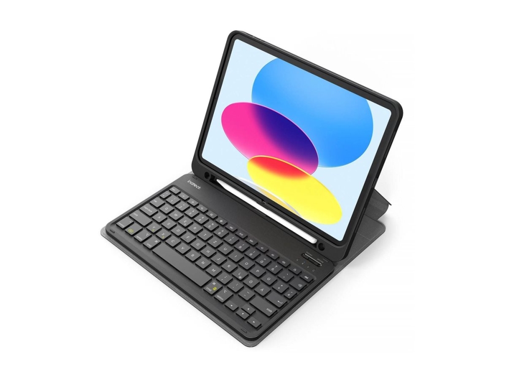 Inateck KB04002 - Tastatur - trådløs - sort tastatur, sort etui