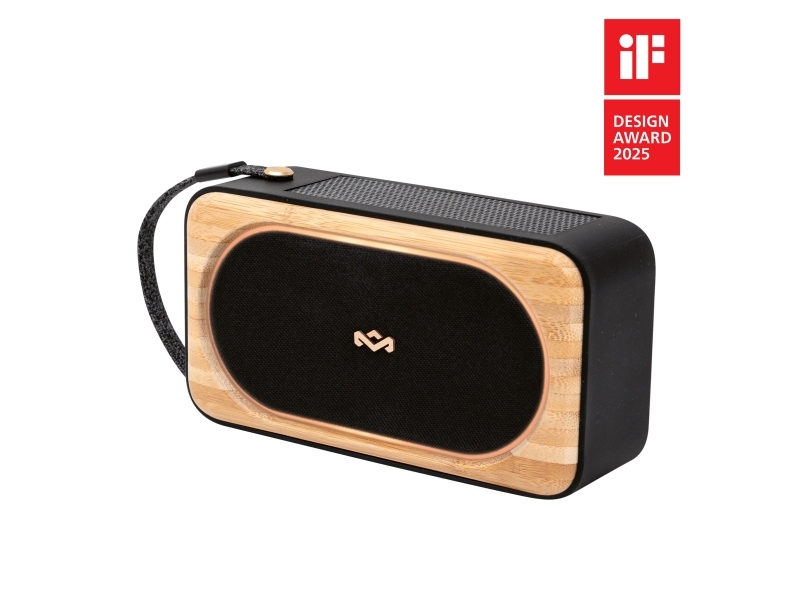 Marley Roots Solar Bluetooth®-højttaler. Sort