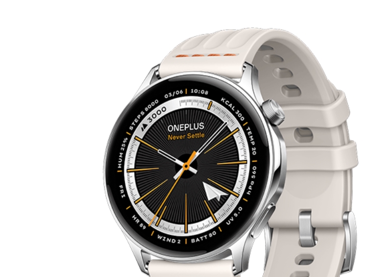 Oneplus Watch Lite 45 Mm Smartwatch (Sølv)