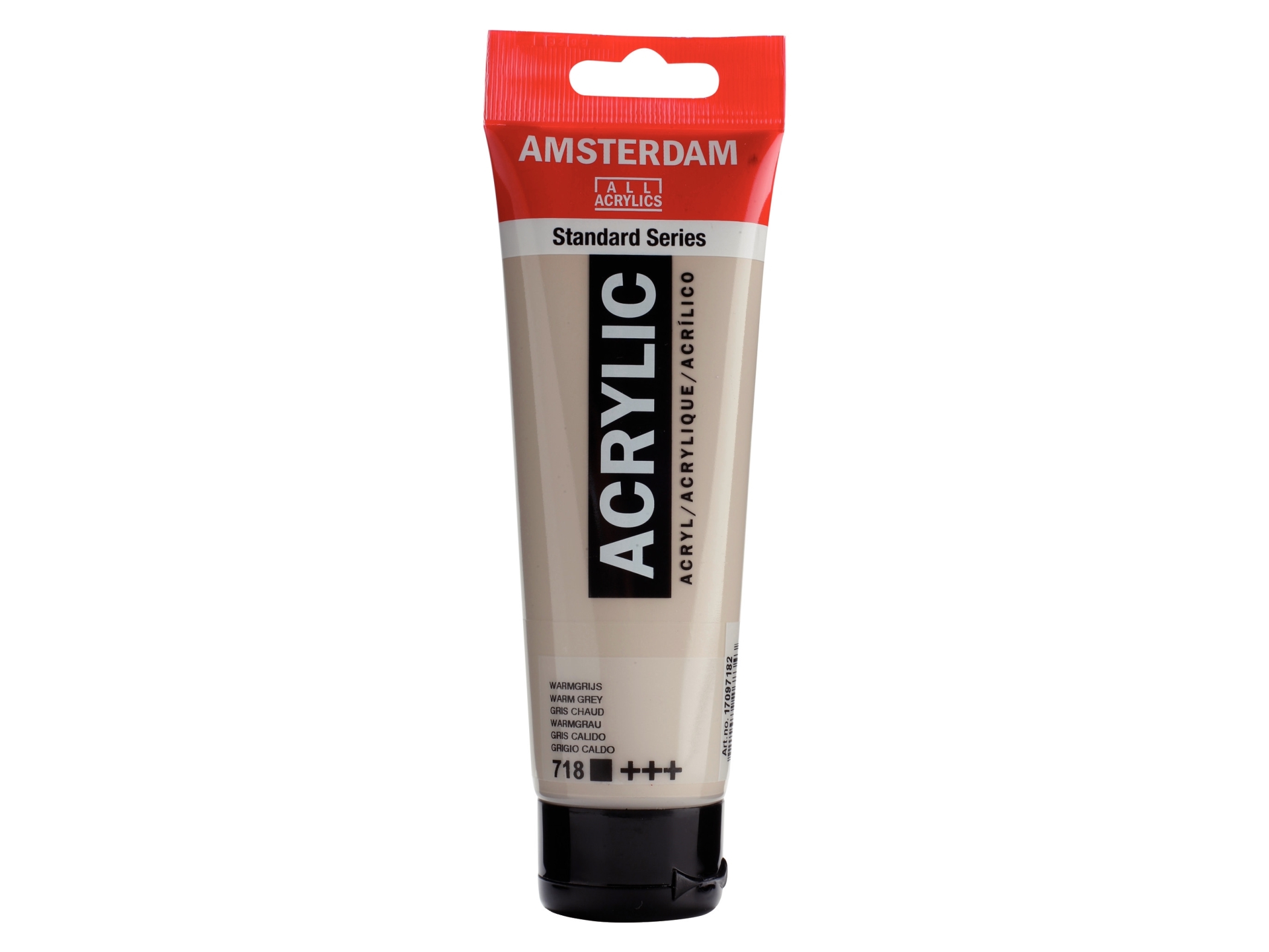 Artequipment Akryylimaali TALENS AMSTERDAM 120ml 718 - LÄMPIMÄ harmaa uniw uniw