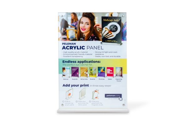Peleman A4 Acryl-Panel Mit Magnetischem Verschluss