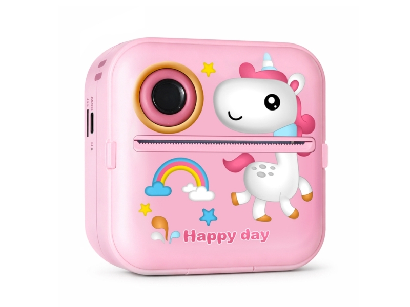 Wozinsky WDT-03 Thermal Printer Camera for Kids - Pink