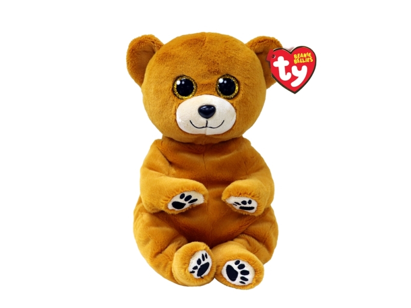 TY Inc. bamse TY Beanie Bellies DUNCAN brun 24 cm 43206