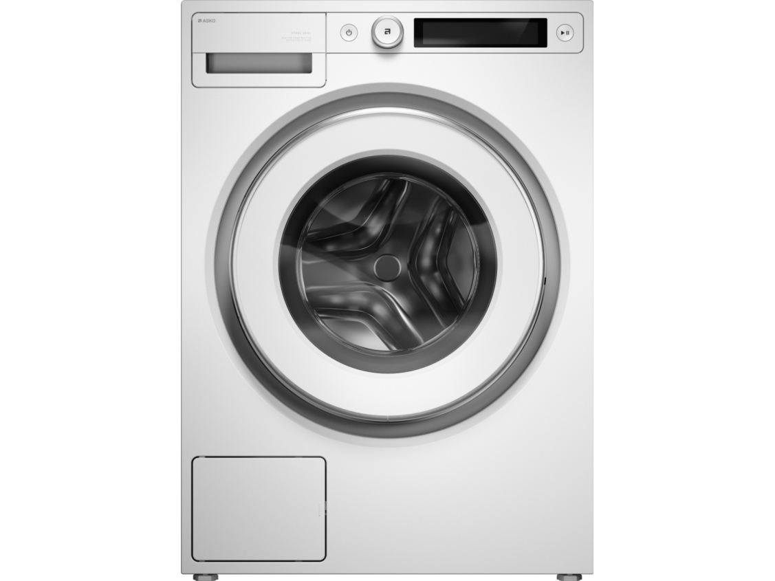 Asko W5096RW, Edestä täytettävä, 9 kg, A, 70 dB, 1600 RPM, A
