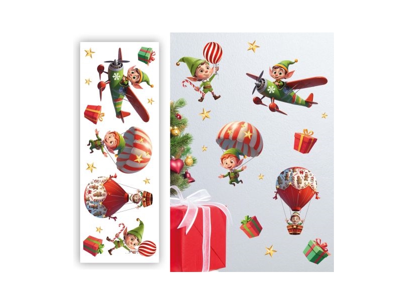 Julealf stickers, 25 x 70 cm