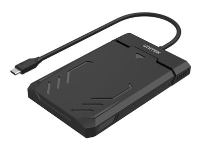 Unitek Diskguard Raiden - Lagringspakning - 2.5" - Sata - Usb-C - Sort