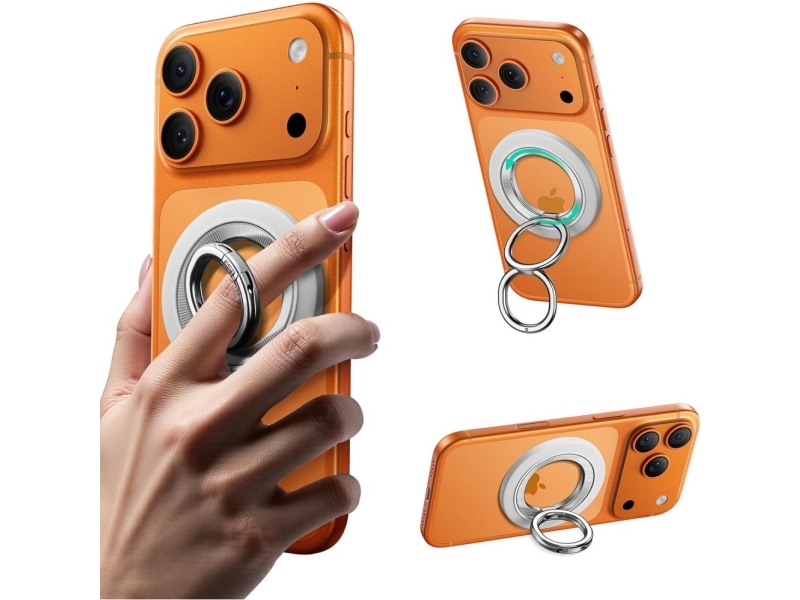 ESR HaloLock Phone Grip Stand 360 Mobiltelefon-stander Hvid