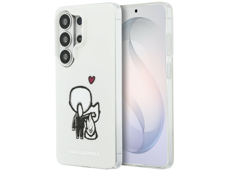 Karl Lagerfeld Iml Karl&Choupette Magsafe Cover Til Samsung Galaxy S26 Ultra - Transparent
