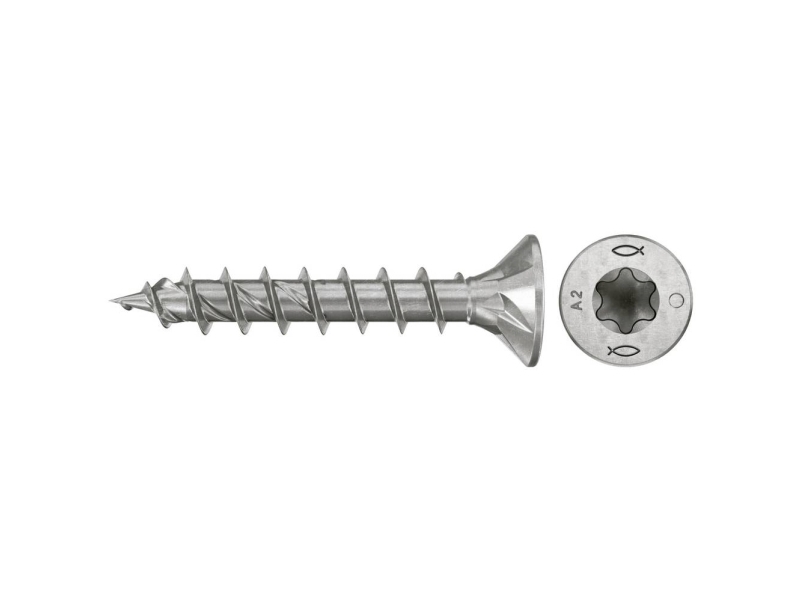 Spanplattenschraube Senkkopf Fischer Power Fast 4X35 Mm Vg Tx20 A2