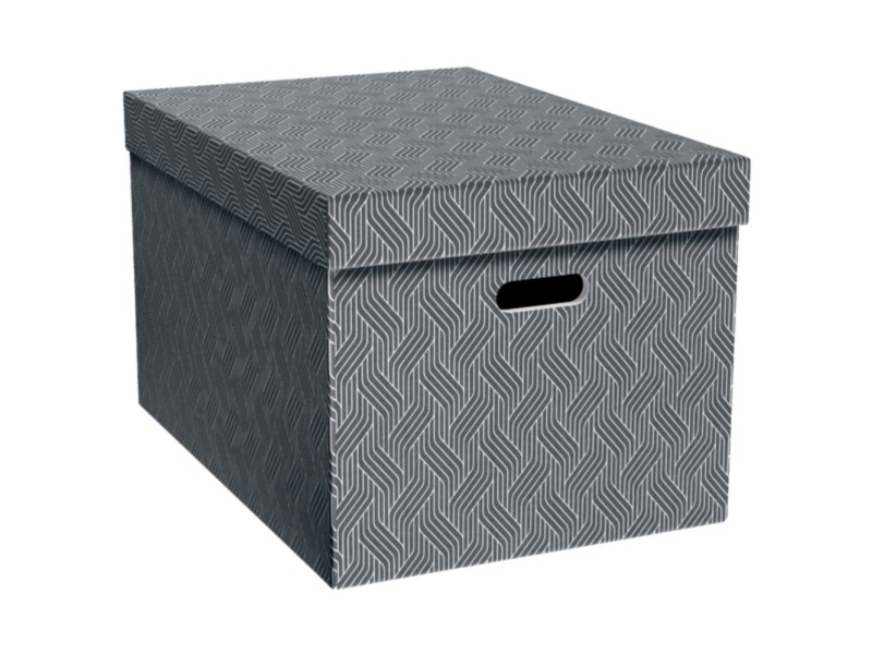 Leitz arkistolaatikko VON Harmaa 46 l (L x K x S) 355 x 305 x 510 mm 3 kpl 3 kpl