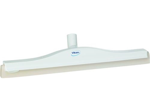 Gulvskraber 50 cm med drejeled hvid,1 stk