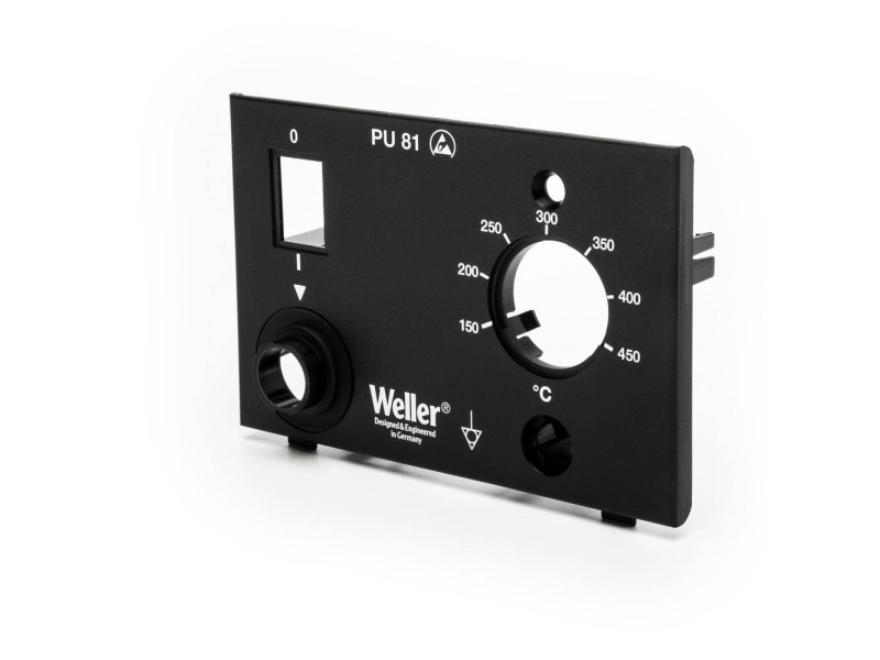 Weller Frontplatte Bedruckkt Pu 81 Ersatz 1 Stk