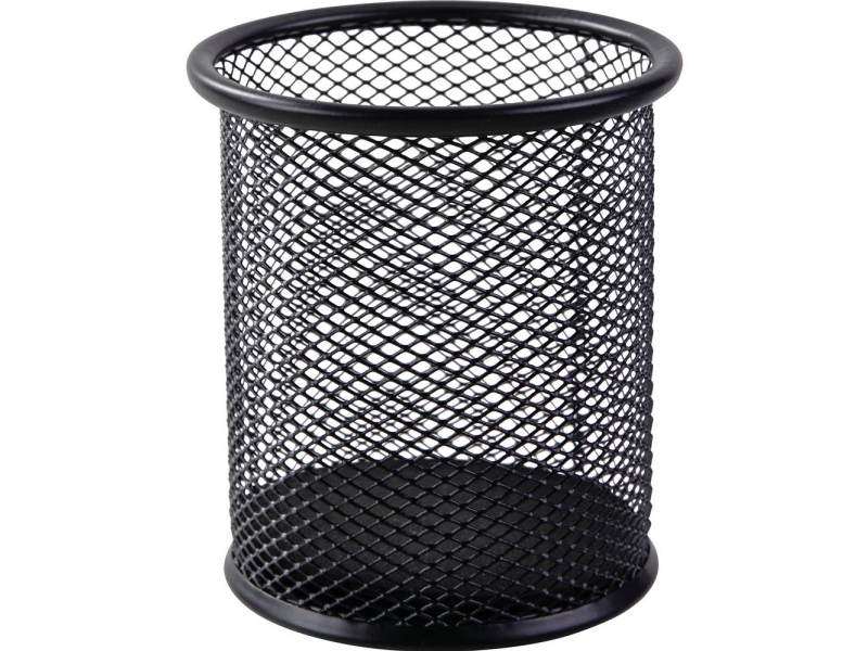 Deli Stifteköcher Mesh Rund 9,1X9,8X9,8Cm Schwarz (D420190)