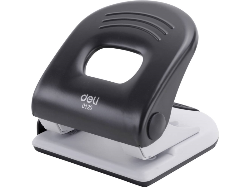 DELI Locher 40 Blatt schwarz