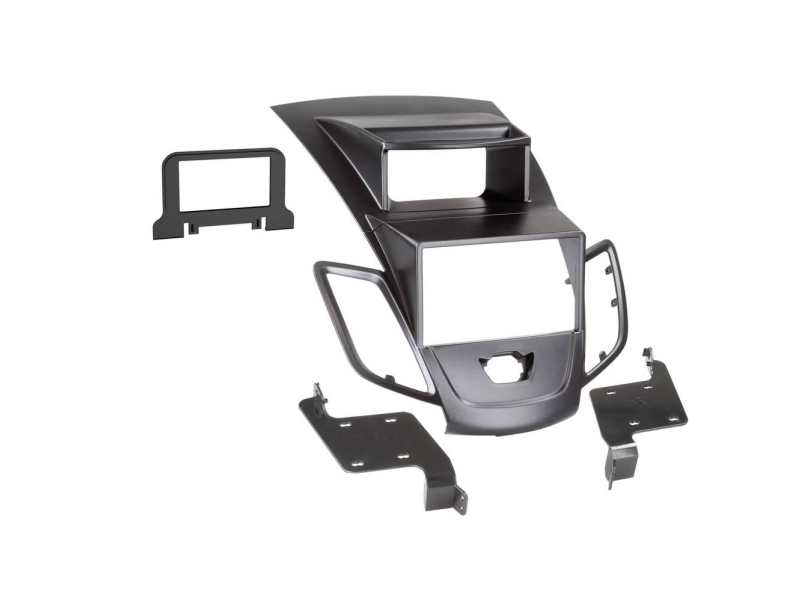 2-Din Kit Ford Fiesta 10/2008-> Sort