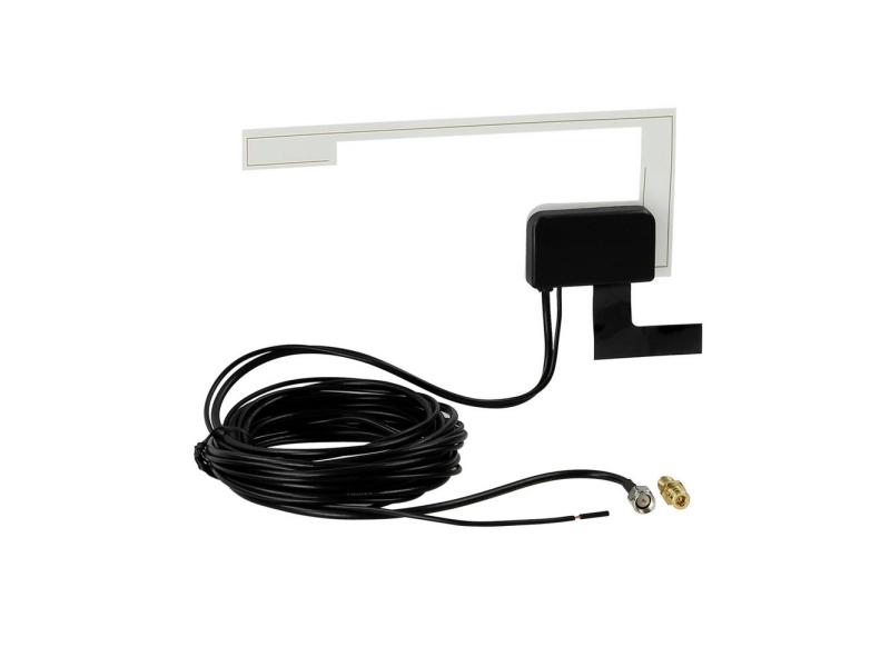 On-Glass Antenne Dab/Dab+ Sam(M)/Smb(F) 12V Ekstern