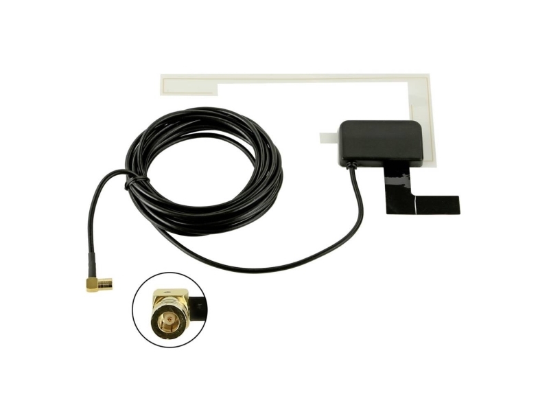 On-Glass Antenne Dab+ Smb(F) 12V Fantomstrøm