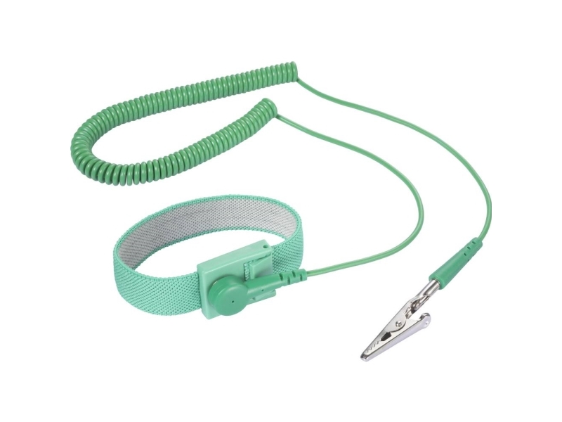 Tru Components Esd-Armbandband 2,5 M Druckknopf 10 Mm Hinten