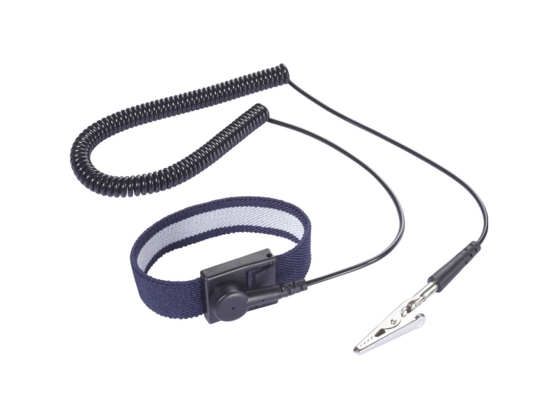 Tru Components Esd-Handgelenkband 2,5 M, Druckknopf, 10 Mm, Hinten