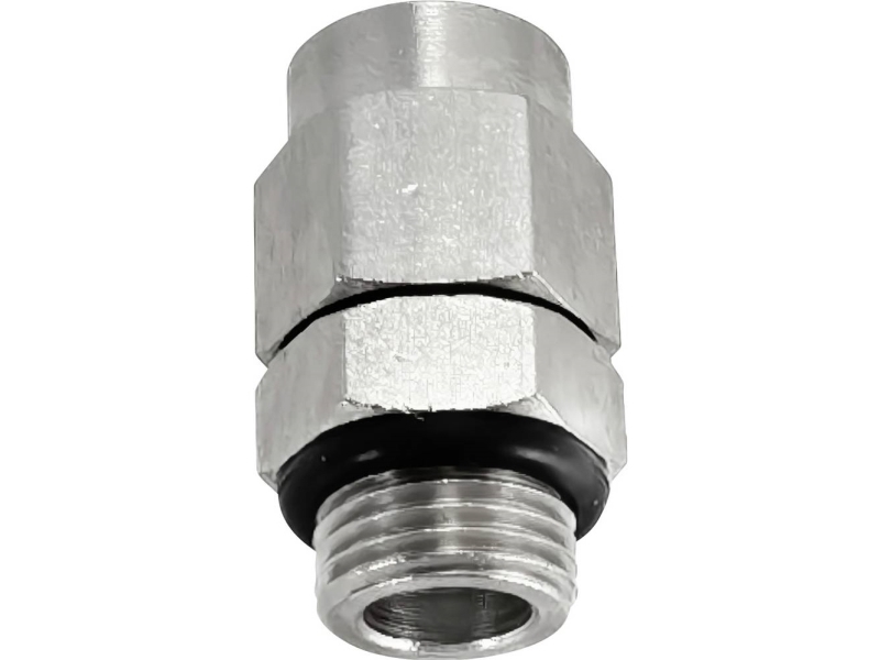 TRU COMPONENTS Forskruning TC-14378384 TC-BKC1280-G04 Indvendigt gevind 8 mm Udvendigt gevind: 12 mm Gevind-mål: G 3/8 1 stk