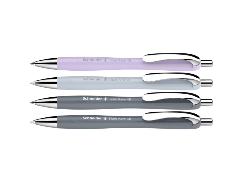 Schneider writing instruments Slider Rave XB Trend 26 132654 Kuglepen Skrivemaskine: Blå 1 pc