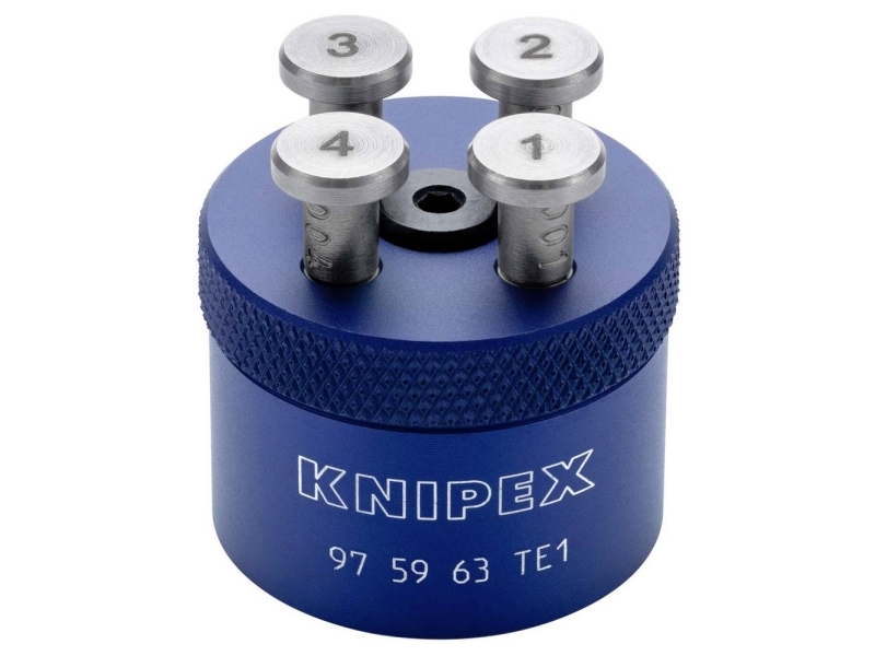 Knipex 97 59 63 TE1 Kontakt Drejede kontakter 0.08 til 2.5 mm²