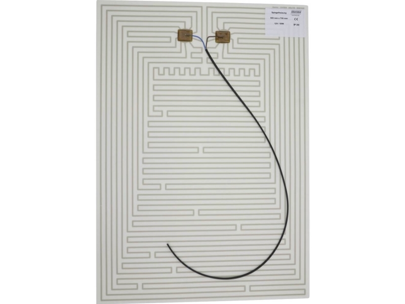 Thermo TECH värmefolie 12 V/AC, 12 V/DC 50 W, kapslingsklass IPX4, 700 x 500 mm | Komponenter - Elektronik - Diverse komponenter | GameStuff