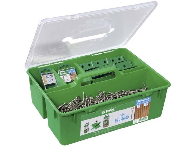 SPAX 5000009030009 Cylinderhoved-skruer-sortiment 1 Set