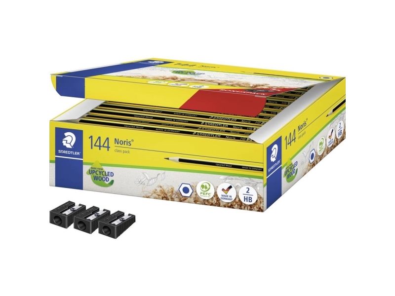 Blyant Staedtler Noris Eco, HB, pakke a 144 stk.