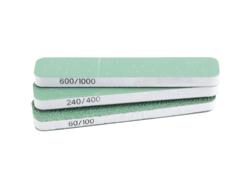 NOCH 0060079 0, G, H0, H0e, H0m, N, TT, Z Flexi-slibepad-sæt Sæt med 3 stk.