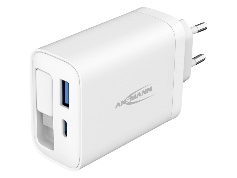 Ansmann Usb-Ladegerät 230Pd 30W Usb-C Kabel/Usb-C/Usb/30W