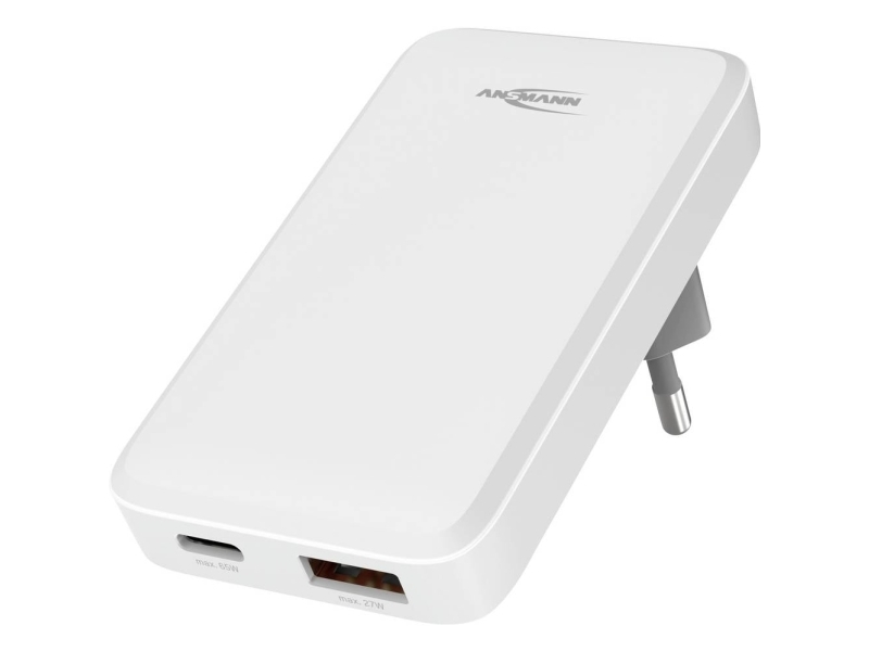 Ansmann 265Pd Usb-Oplader 65 W 1 X Usb-A, 1 X Usb-C Power Delivery Indendør Usb Power Delivery (Usb-Pd)
