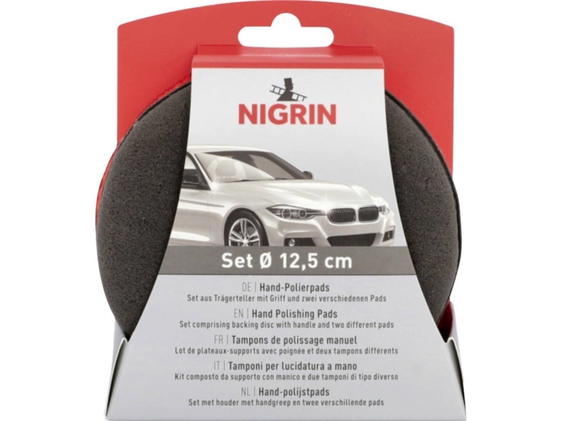 Nigrin 753527:Nigrin Hånd-Poleringspad-Sæt 1 Stk