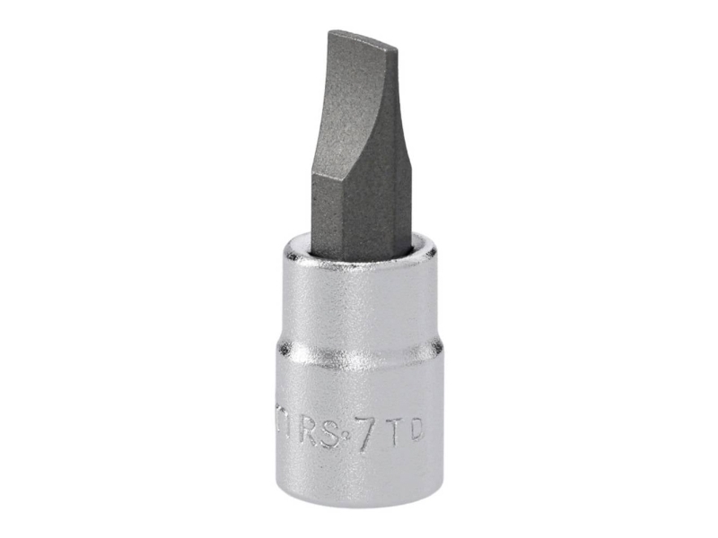 Facom Rs.7T Rs.7T Kærv Topnøgle-Bit-Indsats 7.0 Mm 1/4 (6,3 Mm)