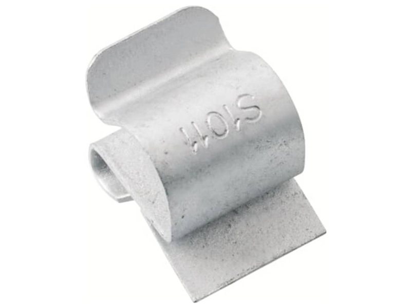 ABB E-Klips ECM-2024 Trägerklammer Trägerclip für Träger Bæreklemme Fjederstål 7TCA084030R1029 100 stk