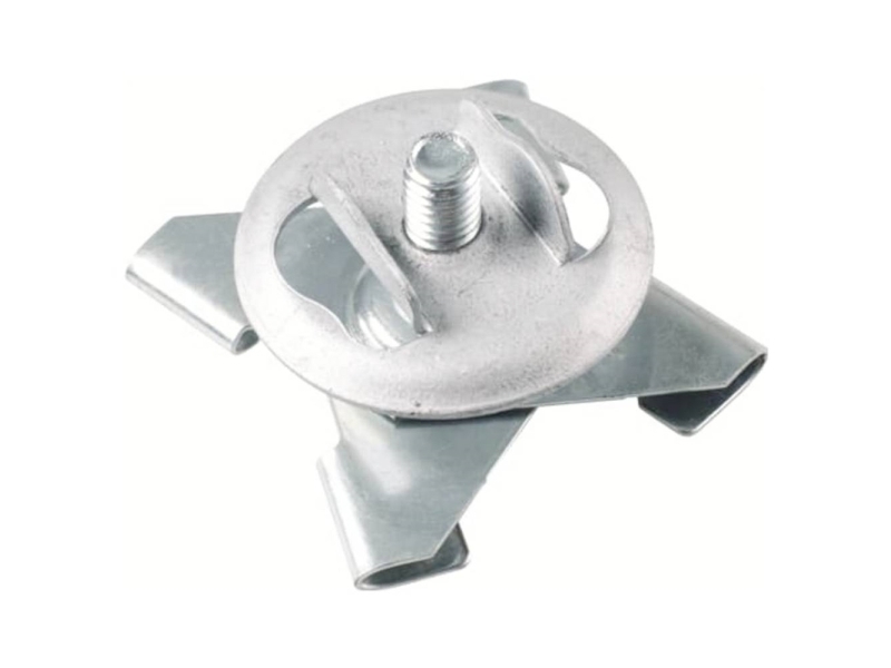 ABB E-Klips JHX-16S Trägerklammer T-Profil-Schienen-Clip mit Schraubnuss Bæreklemme 25 mm Fjederstål 7TCA084030R1441 100 stk (Ø x H) 9 mm x 16 mm