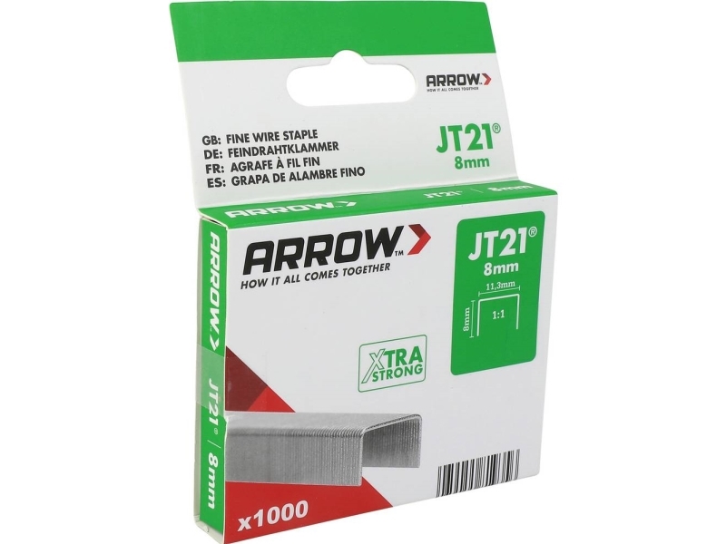 Arrow Tool Group 819356 Feindrahtheftklammern 1000 St.