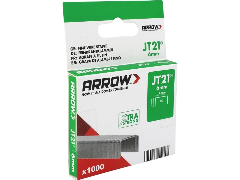 Arrow Tool Group 819349 Feindrahtklammern 1000 Stk.