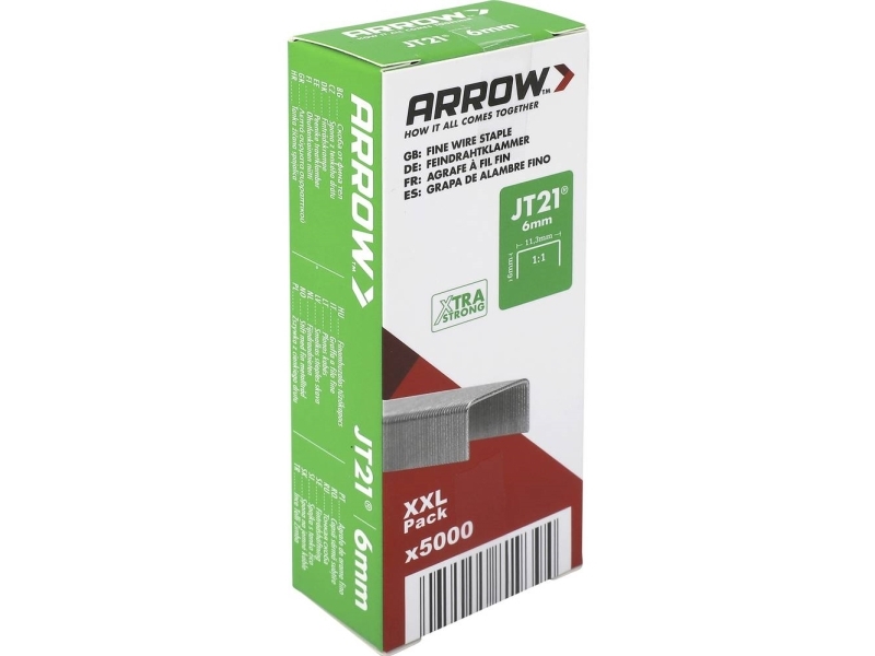 Arrow Tool Group 819394 Feindrahtklammern 5000 Stk