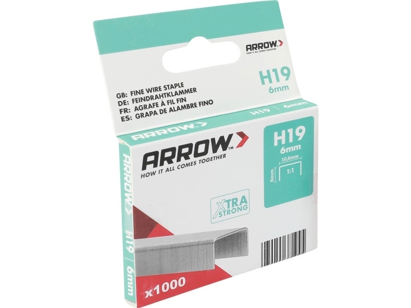 Arrow Tool Group 381945 Feindrahtklammern 1000 Stk