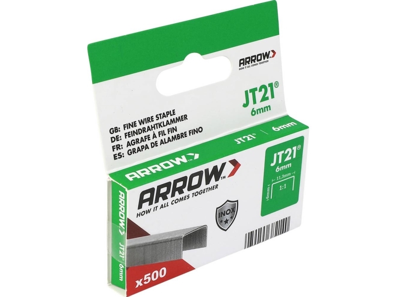Arrow Tool Group 382140 Feindrahtklammern 500 Stk