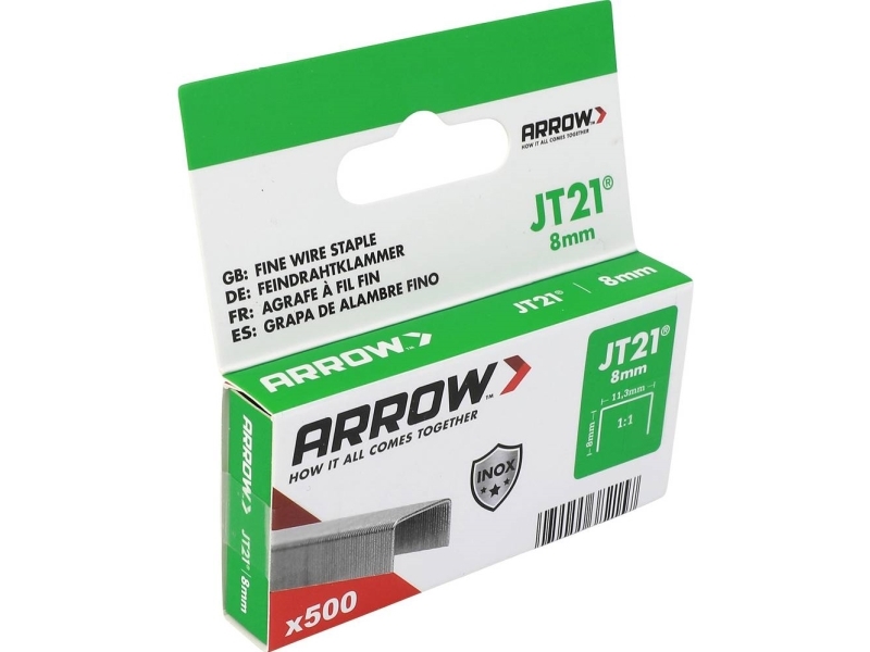 Arrow Tool Group 382157 Feindrahtklammern 500 Stk