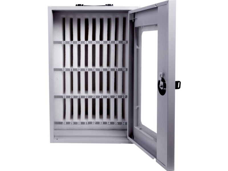 Magnetoplan Smartphone-Aufbewahrungsbox 1231601 Schrank 205 X 295 X 445 Grau 1 Stück