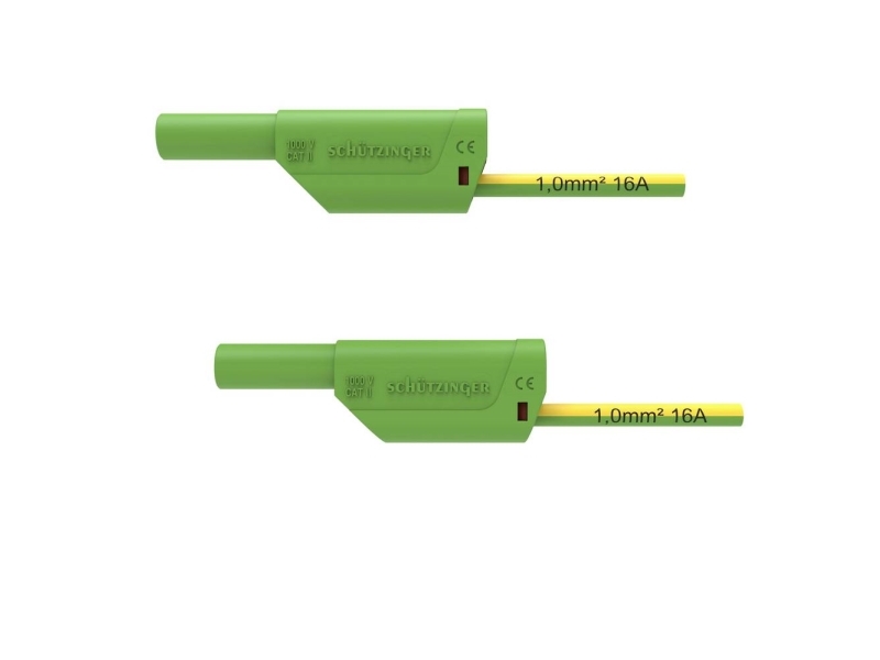 Schützinger VSFK 8501 / SIL1 / 150 / GNGE Forbindelseskabel 150 cm Grøn-gul 1 stk