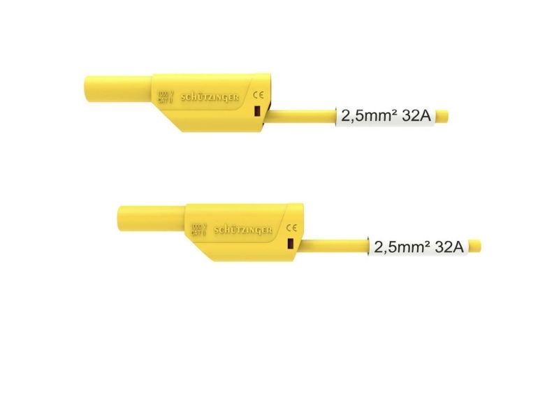 Schützinger VSFK 8500 / SIL2.5 / 100 / GE liitäntäkaapeli 100 cm keltainen 1 kpl (99023125)