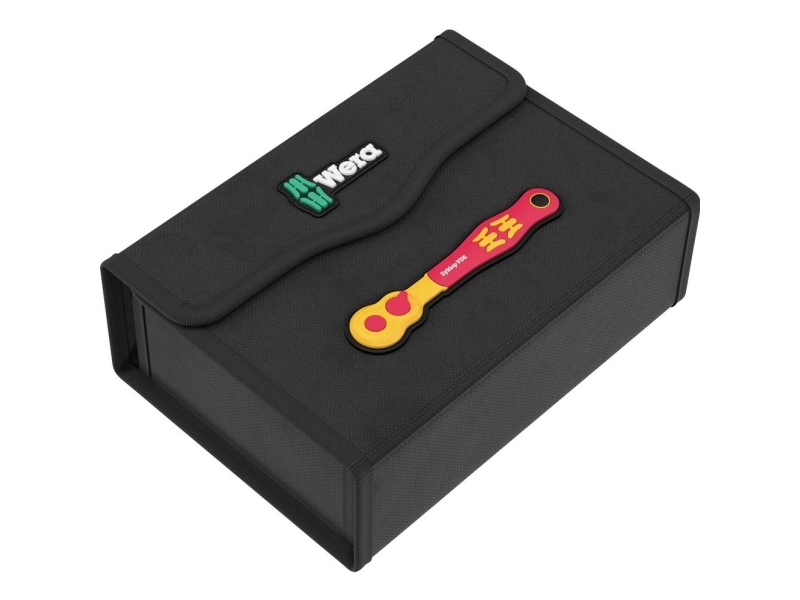Wera 9586 05136558001 Elektriker Professionell Knarrengriff Vde Werkzeugtasche Ohne Inhalt (L X B X H) 180 X 90 X 45 Mm