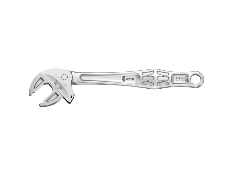 Wera 6004 Joker 2 Set 1 Self-Setting Spanner Set – Ratchet Functionality, 2-Piece Xl And Xxl Wrenches, Metric 19–32 Mm, Imperial 3/4"–1 1/4", Compact