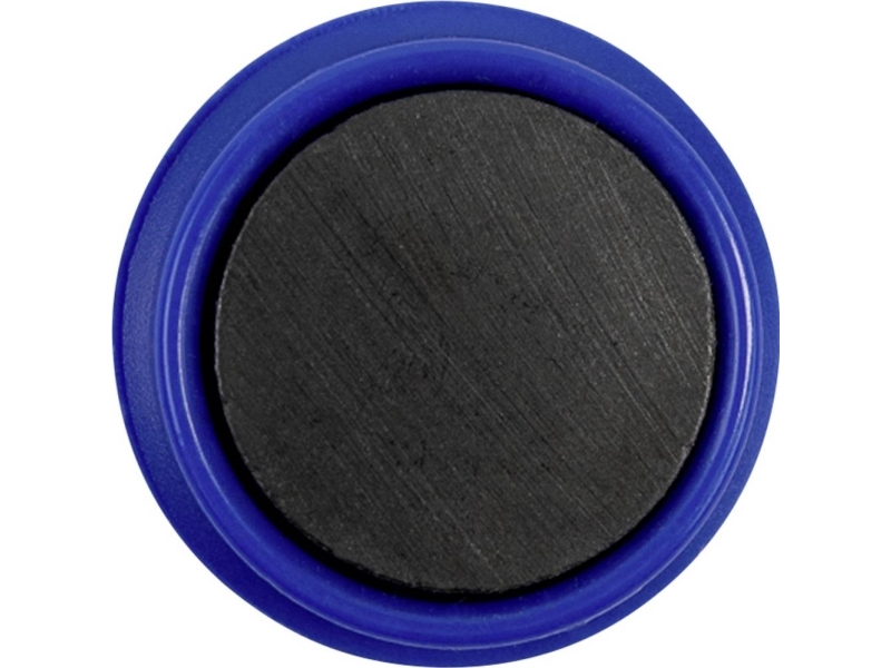 Magnetoplan Magnet Basic Serie Ø 32 Mm Rund Blau 10 Stk 1863203